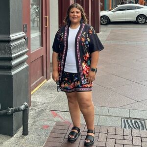 Two piece short and top set